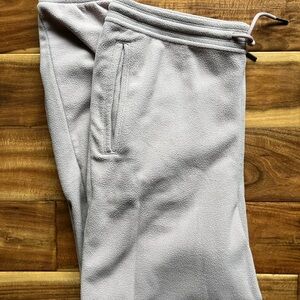 Patagonia Faded Pink Fleece Joggers